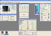 Control software  running on 19-inch screen